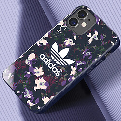 Acheter Adidas Coque pour iPhone 12 Mini Découpes Précises Graphic Camo Trefoil Violet