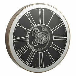 Paris Prix Horloge Murale Ronde à Led Ozua 80cm Argent