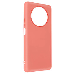 Avizar Coque Honor Magic 4 Lite Silicone Semi-rigide Soft-touch Fine Rose Pale