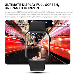 Universal Smartwatch 40mm Smartwatch Series 61.57ch Full Screen Bluetooth Appelé Musique Smartwatch Bracelet IOS | Smartwatches (Noir)