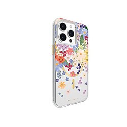 CASE MATE Coque pour Apple iPhone 15 Pro Max MagSafe Imprimé Floral Margaux Multicolore