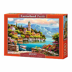 Castorland C-200696 Village Tour de l'horloge Puzzle