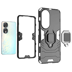 Htdmobiles Coque pour Huawei Honor 90 5G - housse etui rigide anti choc + film ecran - NOIR