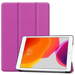 Xeptio Etui nouvel Apple iPad 10,2 2019 Wifi - 4G/LTE Smartcover pliable violet avec stand - Housse coque de protection New iPad 10.2 pouces - Accessoires tablette pochette