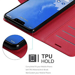 Cadorabo Coque Google PIXEL 3 XL Etui en Rouge pas cher