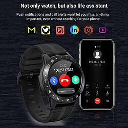 Acheter Universal Smartwatch Homme Homme Fitness Bracelet Smartwatch Bluetooth Smartwatch avec carte SIM pour | Smartwatch (noir)