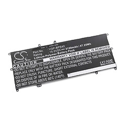 vhbw Batterie compatible avec Sony Vaio SVF14N16CW, SVF14N1C4E, SVF14N26CW, SVF14NA1UL ordinateur portable (3150mAh, 15V, Li-polymère)