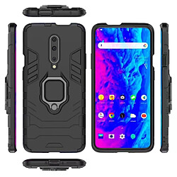 Avis Wewoo Coque Souple Housse de protection antichoc PC + TPU pour OnePlus 7 Pro avec support d'anneau magnétique bleu