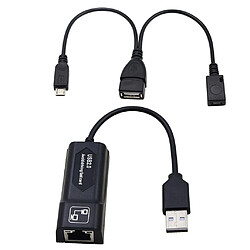 Adaptateur USB Robuste Gigabit USB Vers La Carte Réseau RJ45 Lan RJ45 1000Mbps