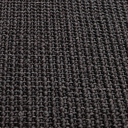 Avis vidaXL Tapis Sisal naturel 80x350 cm Noir