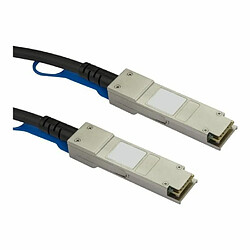 StarTech.com Cable QSFP+ a connexion directe de 1 m Compatible avec HP JG326A Cordon QSFP+ 40G Cable Twinax passif Câble…