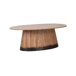 BOIS & CHIFFONS Table à manger ovale 200 cm | Acacia Dimona pas cher