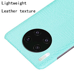 Avis Wewoo Coque Rigide Pour Huawei Mate 30 Crocodile antichoc Texture PC + étui en PU vert clair