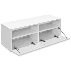 Acheter Maison Chic Meubles TV 2 pcs pour salon Bois d’ingénierie 95x35x36 cm Blanc -MN57811