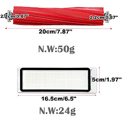 Avis INF Accessoires pour aspirateurs Roborock P10 / Q Revo 17 pièces Modèle 1