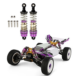 2 Pièces Amortisseur RC Voiture Alliage Réglable Assemblé Printemps Amortisseur pour WLtoys 124019 144001 1/12 1/14 Échelle Camion buggy Truggy pas cher