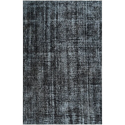 Vidal Tapis de laine 274x175 noir Ultra Vintage 