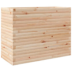 vidaXL Jardinière 90x40x68,5 cm bois de pin massif