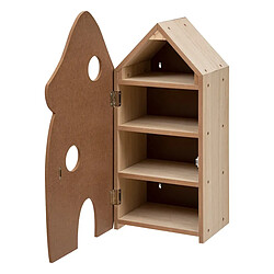 Acheter Pegane Jeu maison champignon pour enfant en bois - Longueur 33 x Profondeur 19 x Hauteur 60 cm