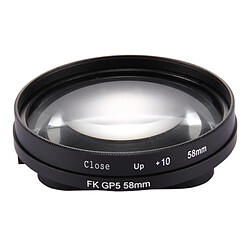 Avis Wewoo Filtre pour GoPro HERO5 58mm 2 en 1 10X Close-Up Lens Filter