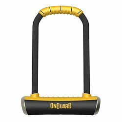 Onguard Brute LS-8000 Keyed Shackle Lock - Black, 11.5x26.0 cm