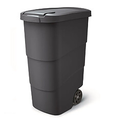 Poubelle avec roulettes Prosperplast Wheeler NBWB95-S433 d'une capacité de 95 litres, anthracite