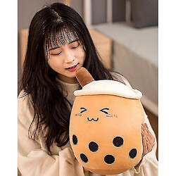 Avis Universal 25cm Bubble Tea Peluche Milk Bubble Tea Deluxe Coussin en forme de tasse farci Doux Dos Coussin Cadeau