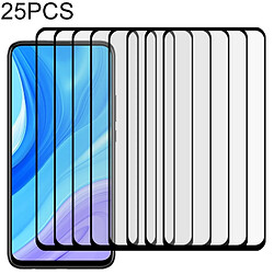 Wewoo Film de verre trempé de protection en Full Cover ScreenProtector de 25 PCS pour Huawei Enjoy 10 Plus