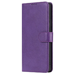 Etui en PU rabat détachable 2 en 1 avec support violet pour votre Samsung Galaxy A71