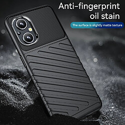 Avis Htdmobiles Coque pour Oppo Reno 8 Lite 5G / OnePlus Nord N20 5G - housse etui silicone gel thunder + film ecran - NOIR