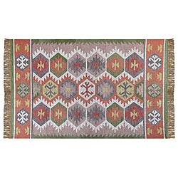 Beliani Tapis d'extérieur multicolore 140 x 200 cm SAHBAZ