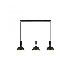 Markslojd Suspension LARRY Noir 3 ampoules