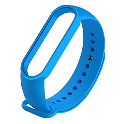 PHONECARE Bracelet Silicone Souple pour Xiaomi Mi Band 6 / Mi Smart Band 6 - Bleu