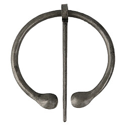 Broche Vintage Viking Fibule Nordique Fermoir à boucle Penannular Pin XZ1645