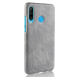 Avis Wewoo Coque PC + PU antichoc Litchi Texture pour Huawei P Smart + 2019 Gris