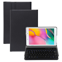 Wewoo Etui en cuir Bluetooth pour clavier magnétique ultra-fin et détachable Galaxy Tab A 8.0 2019 P200 / P205avec support Noir