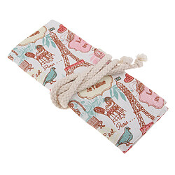 Etuis pour crayons de toile Etui pour pinceau, pochette à enrouler Supports à remonter TOUR 48 trous