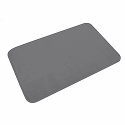 Paris Prix Tapis de Bain Microfibre Vitamine II 45x75cm Anthracite