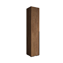 Abiks Meble Armoire Inova 1 À Portes Battantes 236,7/50/47 1 Portes (marron/nero)