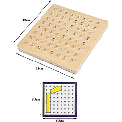 Avis Universal Planche puzzle en forme de broche 8x8 pour kit satellite terrestre en bois