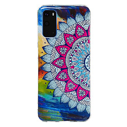 Coque en TPU noctilucent imd motif de fleurs pour votre Samsung Galaxy S20