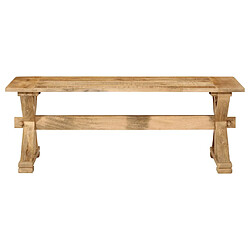 ComfortXL Table Basse 110x52x40 Cm Bois De Manguier Massif