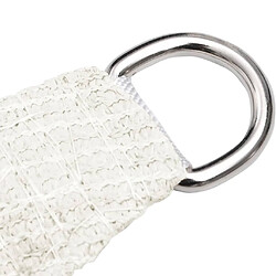 Acheter Helloshop26 Voile d'ombrage 160 g/m² blanc 6 x 6 x 6 m PEHD 02_0009042