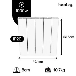 Acheter Chauffage inertie céramique Wifi - 1000W - blanc - Heatzy