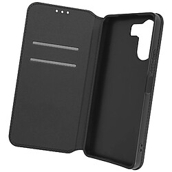 Avizar Étui pour Xiaomi Redmi 13C, Clapet Magnétique Porte-carte Noir