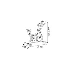 Acheter Vélo de Biking Keboo Serie 500 Masse d'Inertie de 13 kg Siège et Guidon Réglable Moniteur LCD