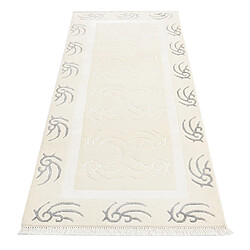 Avis Vidal Tapis de couloir en laine 206x79 beige Darya