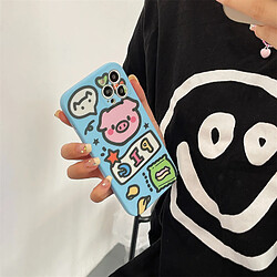 Avis GUPBOO Étui pour iPhone11ProMax Graffiti Love Snacks Pig Fun Coque de téléphone en silicone