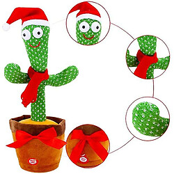 Universal Danse cactus jouets peluche electronique chant enregistrement eclairage noel deco cadeaux