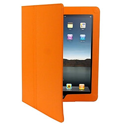 Wewoo Smart Cover Housse en cuir de haute qualité avec support pour iPad 2 Orange